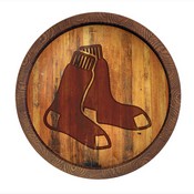 Boston Red Sox: Branded "Faux" Barrel Top Sign, FNB-MBBOST-240-02