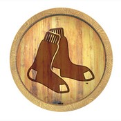 Boston Red Sox: Branded "Faux" Barrel Top Sign, FNB-MBBOST-240-02