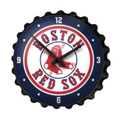 Boston Red Sox: Bottle Cap Wall Clock, MBBOST-540-01