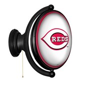 Cincinnati Reds: Original Oval Rotating Lighted Wall Sign, FNB-MBCINC-125-01A