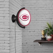 Cincinnati Reds: Original Oval Rotating Lighted Wall Sign, FNB-MBCINC-125-01A