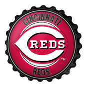 Cincinnati Reds: Bottle Cap Wall Sign, MBCINC-210-01