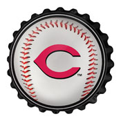 Cincinnati Reds: Baseball - Bottle Cap Wall Sign, MBCINC-210-31