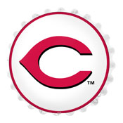 Cincinnati Reds: Logo - Bottle Cap Wall Light, MBCINC-215-02