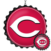 Cincinnati Reds: Double-Sided Bottle Cap Dangler, MBCINC-220-03