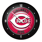 Cincinnati Reds: Modern Disc Wall Clock, MBCINC-510-01