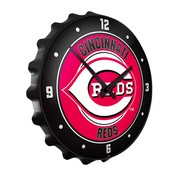 Cincinnati Reds: Bottle Cap Wall Clock, MBCINC-540-01