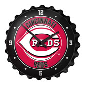 Cincinnati Reds: Bottle Cap Wall Clock, MBCINC-540-01