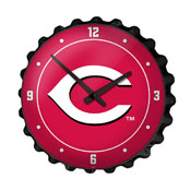 Cincinnati Reds: Logo - Bottle Cap Wall Clock, MBCINC-540-02