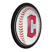 Cleveland Guardians: Baseball - Round Slimline Lighted Wall Sign, MBCLVD-130-31