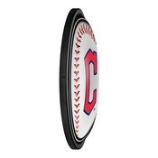 Cleveland Guardians: Baseball - Round Slimline Lighted Wall Sign, MBCLVD-130-31