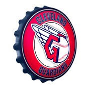 Cleveland Guardians: Bottle Cap Wall Sign, MBCLVD-210-01