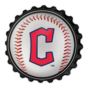 Cleveland Guardians: Baseball - Bottle Cap Wall Sign, MBCLVD-210-31