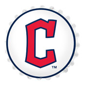 Cleveland Guardians: Logo - Bottle Cap Wall Light, MBCLVD-215-02