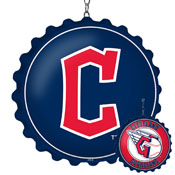 Cleveland Guardians: Double-Sided Bottle Cap Dangler, MBCLVD-220-03