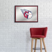 Cleveland Guardians: Framed Mirrored Wall Sign, AGS-MBCLVD-265-01A