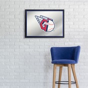 Cleveland Guardians: Framed Mirrored Wall Sign, AGS-MBCLVD-265-01A