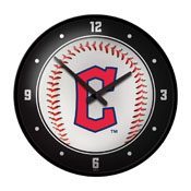 Cleveland Guardians: Baseball - Modern Disc Wall Clock, MBCLVD-510-31