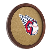 Cleveland Guardians: Logo - "Faux" Barrel Framed Cork Board, AGS-MBCLVD-632-01A