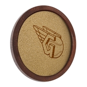 Cleveland Guardians: Logo - "Faux" Barrel Framed Cork Board, AGS-MBCLVD-632-01A
