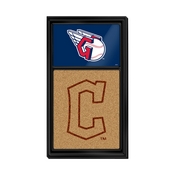 Cleveland Guardians: Dual Logo - Cork Note Board, AGS-MBCLVD-640-02A