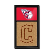 Cleveland Guardians: Dual Logo - Cork Note Board, AGS-MBCLVD-640-02A