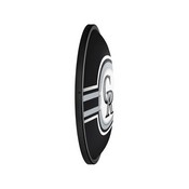 Colorado Rockies: Oval Slimline Lighted Wall Sign, FNB-MBCOLO-140-01A