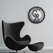 Colorado Rockies: Bottle Cap Wall Sign, MBCOLO-210-01
