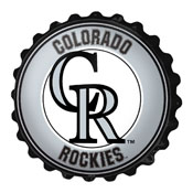 Colorado Rockies: Bottle Cap Wall Sign, MBCOLO-210-01
