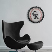 Colorado Rockies: Baseball - Bottle Cap Wall Sign, MBCOLO-210-31