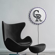 Colorado Rockies: Bottle Cap Wall Light, MBCOLO-215-01