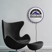 Colorado Rockies: Logo - Bottle Cap Wall Light, MBCOLO-215-02