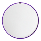 Colorado Rockies: Modern Disc Mirrored Wall Sign, AGS-MBCOLO-235-01A