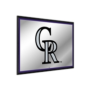 Colorado Rockies: Framed Mirrored Wall Sign, AGS-MBCOLO-265-01A