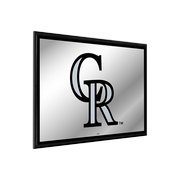 Colorado Rockies: Framed Mirrored Wall Sign, AGS-MBCOLO-265-01A
