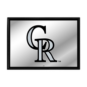 Colorado Rockies: Framed Mirrored Wall Sign, AGS-MBCOLO-265-01A