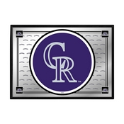 Colorado Rockies: Team Spirit - Framed Mirrored Wall Sign, AGS-MBCOLO-265-02A