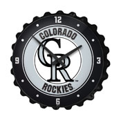 Colorado Rockies: Baseball - Bottle Cap Wall Clock, MBCOLO-540-01