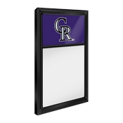 Colorado Rockies: Dry Erase Note Board, AGS-MBCOLO-610-01A