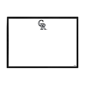 Colorado Rockies: Framed Dry Erase Wall Sign, AGS-MBCOLO-613-01A