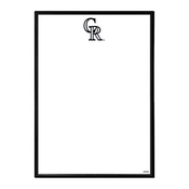 Colorado Rockies: Framed Dry Erase Wall Sign, AGS-MBCOLO-613-01A