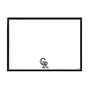 Colorado Rockies: Framed Dry Erase Wall Sign, AGS-MBCOLO-613-01A