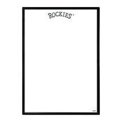 Colorado Rockies: Wordmark - Framed Dry Erase Wall Sign, AGS-MBCOLO-613-02A