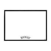 Colorado Rockies: Wordmark - Framed Dry Erase Wall Sign, AGS-MBCOLO-613-02A