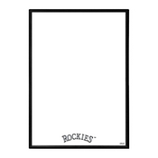 Colorado Rockies: Wordmark - Framed Dry Erase Wall Sign, AGS-MBCOLO-613-02A