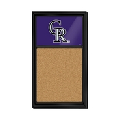 Colorado Rockies: Cork Note Board, AGS-MBCOLO-640-01A