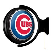 Chicago Cubs: Logo - Original Round Rotating Lighted Wall Sign, MBCUBS-115-02
