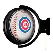 Chicago Cubs: Baseball - Original Round Rotating Lighted Wall Sign, MBCUBS-115-31
