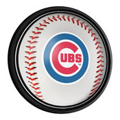 Chicago Cubs: Baseball - Round Slimline Lighted Wall Sign, MBCUBS-130-31