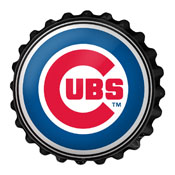 Chicago Cubs: Bottle Cap Wall Sign, MBCUBS-210-01